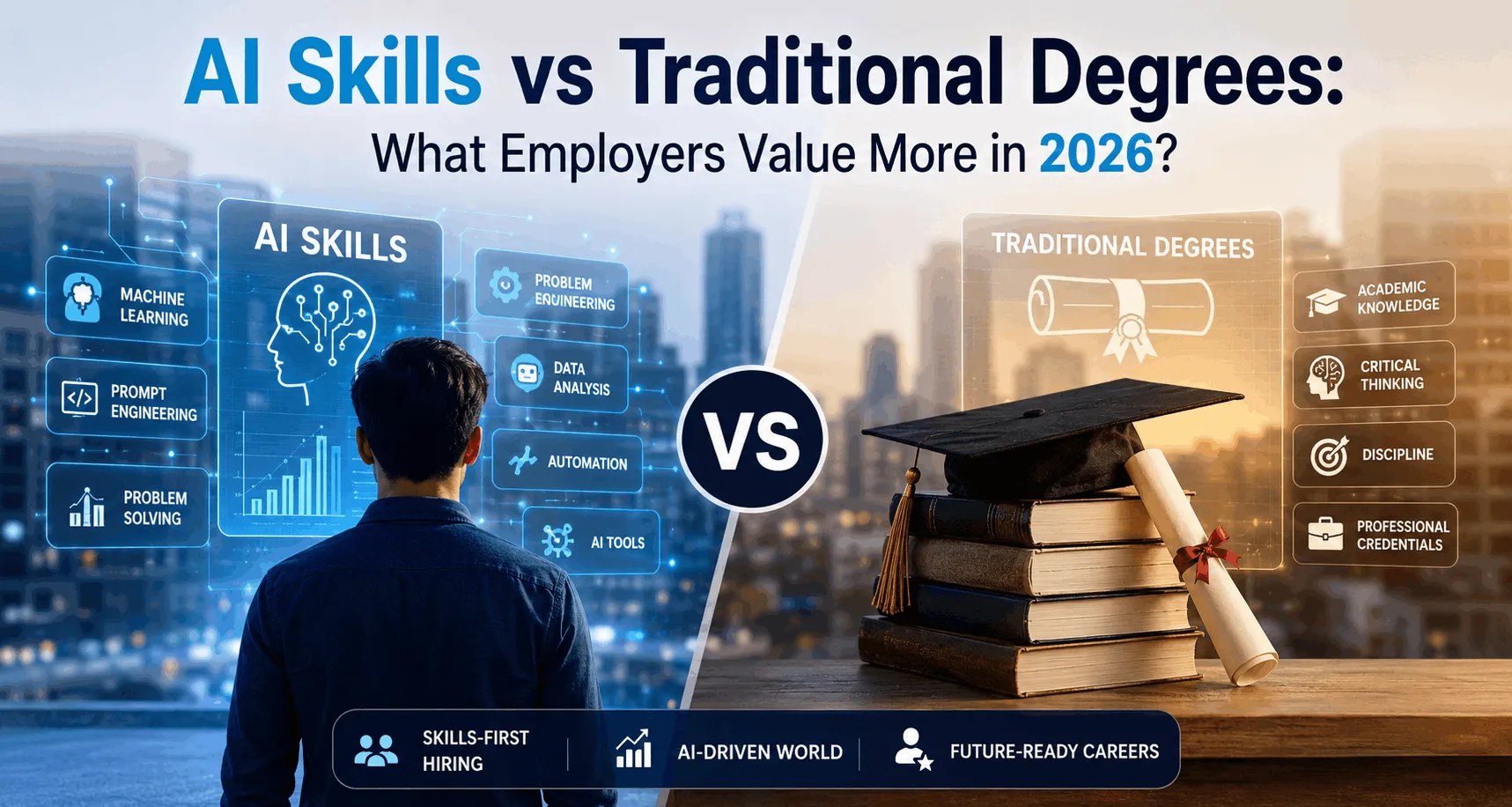 AI skills vs degrees